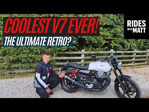Moto Guzzi V7 TEN Review - The Coolest Retro Roadster? Rides With Matt