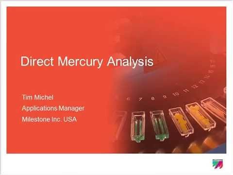 Direct Mercury Analysis at Work
