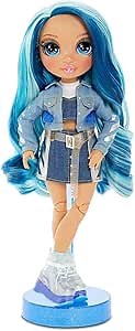 Rainbow Surprise Rainbow High Skyler Bradshaw - Blue Clothes Fashion Doll with 2 Complete Mix & Match Outfits and Accessories, Toys for Kids 4 to 15 Years Old