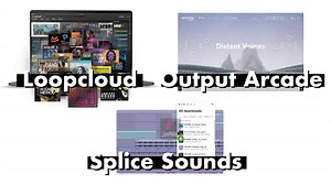 LANDR Samples・Splice Sounds・Loopcloudサンプル音源サブスク比較とおすすめ！使い方やフリートライアル、管理ソフトも解説