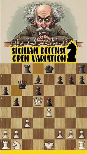 Sicilian Defense – Open Variation | Sharp Chess Game