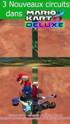 3 Nouveaux circuits dans Mario kart 8 deluxe #mk8deluxe #dlc #new