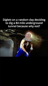 Diglett's deep tunnel obsession