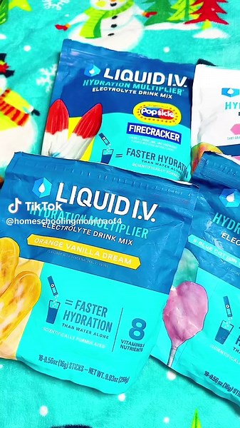 Hydration multiplier, electrolyte drink mix liquid IV #LiquidIV #tiktokshopblackfriday #tiktokshopcybermonday