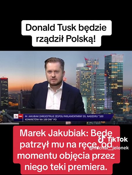 Marek Jakubiak sprawdzi Donalda Tuska!