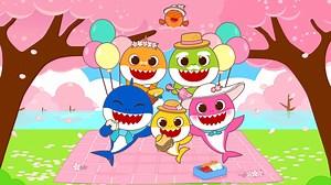 32K views · 439 reactions | Hello, Spring Let's greet Spring together with Shark Family! | Pinkfong | Facebook