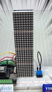 Stacking Blocks With Code 💻 | Arduino ESP32 Project#Arduino #ESP32Projects #LEDMatrix #DIYGame #STEMEducation | SunFounder Makerspace