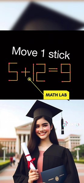 Move 1 stick #SAMA28 #math #prosperzvidzai