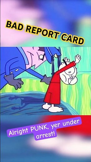 Bad Report Card - Lost 90's Cartoon clip #25 Nightmare Ned