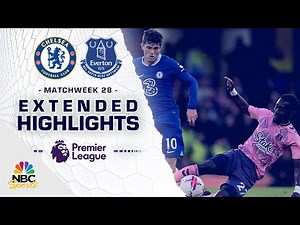 Chelsea v. Everton | PREMIER LEAGUE HIGHLIGHTS | 3/18/2023 | NBC Sports