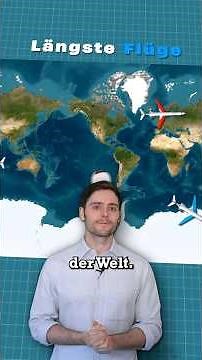Die 5 längsten Flüge der Welt ✈️