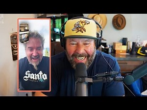 Bert Kreischer Interview Gets Ambushed by Guy Fieri