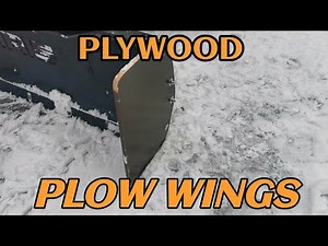 DIY PLYWOOD PLOW WINGS