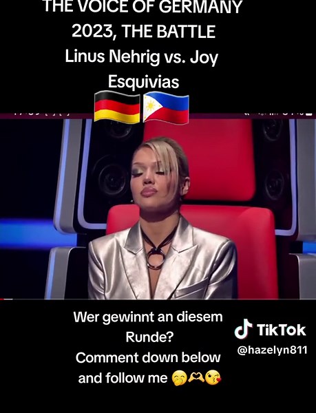 The Voice of Germany 2023 Linus Nehrig vs. Joy Esquivias