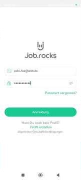 Anleitung: Erster Login (Android Gerät)