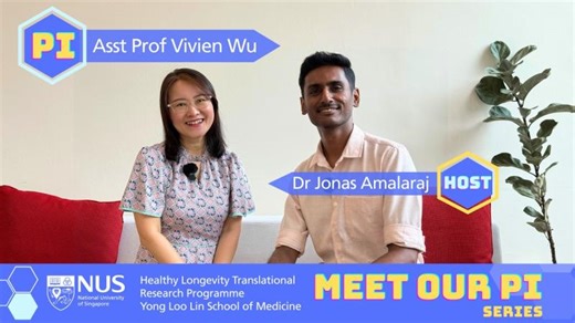 Meet Our PIs: Interview with Assistant Prof Vivien Wu (Part 1) | Healthy Longevity TRP | Centre for Healthy Longevity