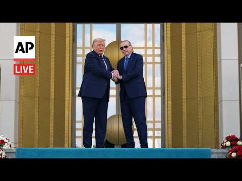 LIVE: Trump and other leaders arrive for NATO summit dinner in Turkey