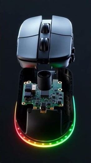 Inside a Gaming Mouse 😳 | Exploded View Animation #shorts