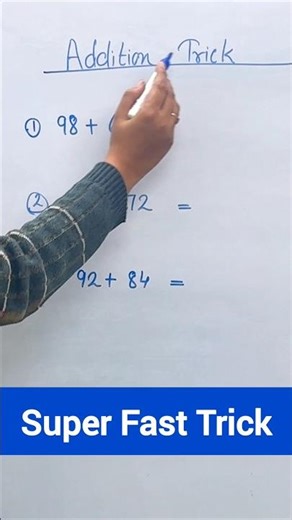 Do You Know How To Add Like a Pro/ Addition Shortcut/ Mathematics Hacks/ Maths Tricks