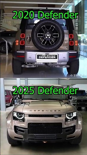 Discover the Changes in the LAND ROVER Defender from 2020 to 2025!
