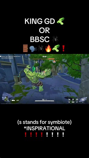 #marvelrivals #venom #hulk #fyp | hulk