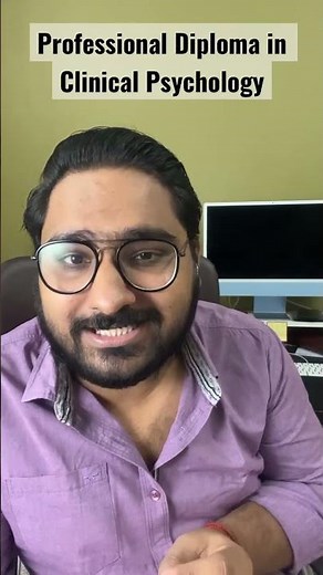 Professional Diploma in Clinical Psychology- PDCP - RCI Licensed Course for Clinical Psychology