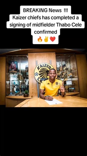 Kaizer Chiefs Welcomes Thabo Cele to the Squad