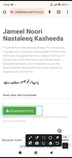 How to add custom fonts in inshot #jameelnoorinastaleeq #shorts #inshot