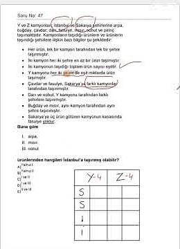 👆🏻DGS 2023 Sözel Mantık çıkmış sorular (tablo part 1) #dgs #ales #kpss #tyt #ayt #lgs
