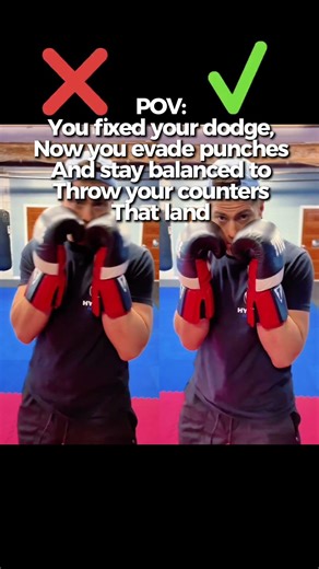 Most people dodge just to survive the punch.