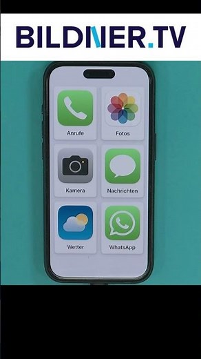So wird das iPhone zum Seniorenhandy - für die einfache Bedienung mit dem unterstützenden Zugriff