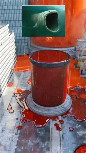 Largest Monster blood size comparison #3danimation #animation