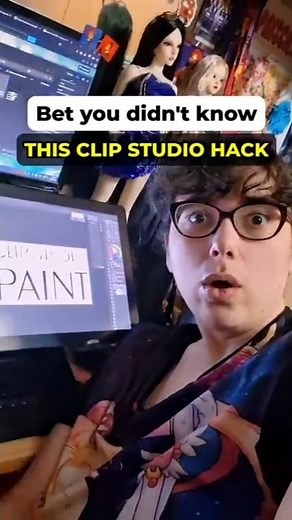 Clip Studio saves your Linearts ✏️ #arttips #clipstudiopaint #howtodraw #digitalart