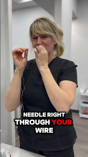 How to floss with braces