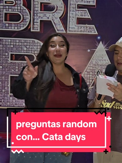 Preguntas Random con Cata Days: ¡Diversión Asegurada!