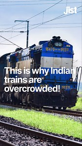 Do you ever wonder why the Indian trains are so overcrowded all the time? Watch the Jist to know why. Producer: Miraya Agarwal Voice-over: Akansha Goyal Editor: Shivam Sharma #india #IRCTC #viral #overcrowded #trains #railway #passenger | Jist