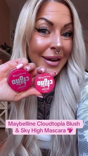 Maybelline Cloudtopia Blush & Sky High Mascara Review