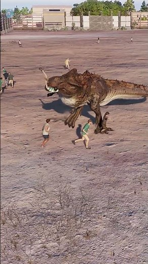 Tarbosaurus's persistent hunting style - Jurassic World Evolution 2