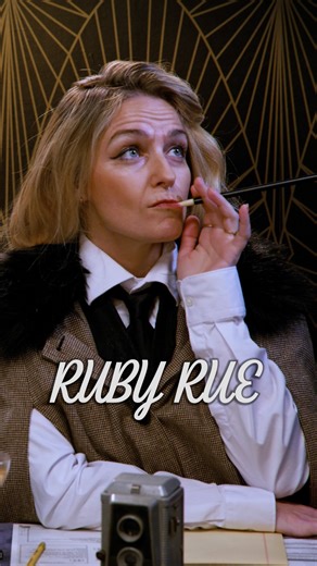 Good Day To Dice on Instagram: "Starring Ruby Rue ⭐️ our actress stepping into the spotlight for another thrilling case! January 27th at 7PM PT #ttrpg #rpg #noir #🏳️‍🌈 #women"