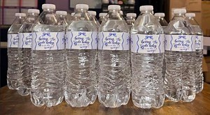 4 Baby Shower Water Bottle Label Bundle: "berry Baby" (digital Download) - Etsy