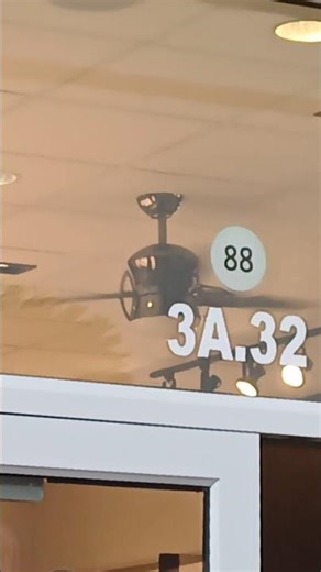 Unknown Ceiling Fans at a Sunglasses store