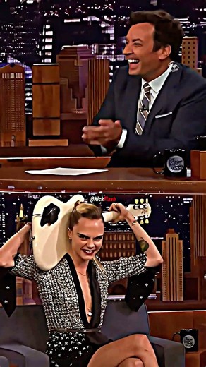 Cara Delevingne Plays Guitar Behind Her Back 🎸 #shorts
