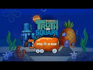SpongeBob SquarePants: Truth or Square - Full Playthrough