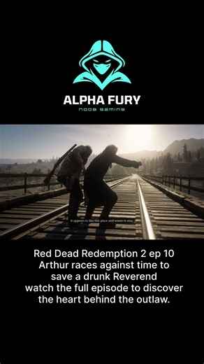 Arthur Runs to Save the Reverend… Too Late? 🚆💥 | RDR2