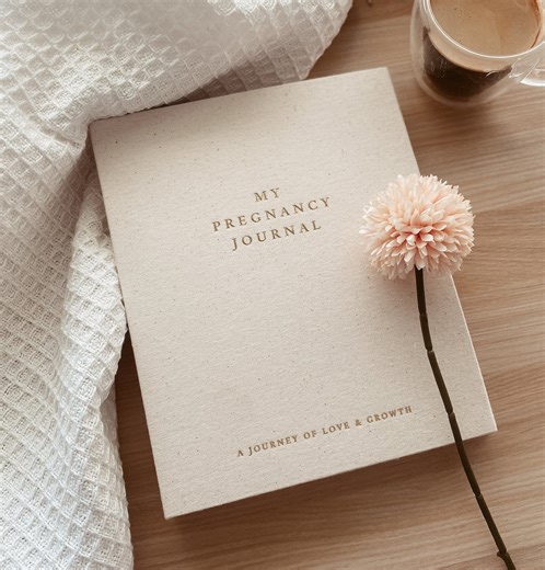Peachly Pregnancy Journal (AU) - Pregnancy Planner Gift for Expectant Mother, Floral Pregnancy Record Book - Etsy Australia