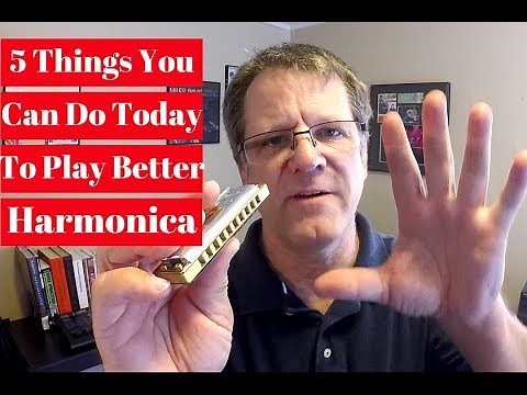 5 Things You Can Do Today To Play Better Harmonica