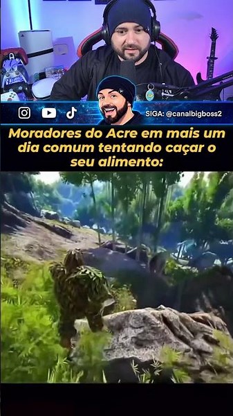 🦖 Moradores do Acre TENTANDO CAÇAR O ALIMENTO diário! kkk