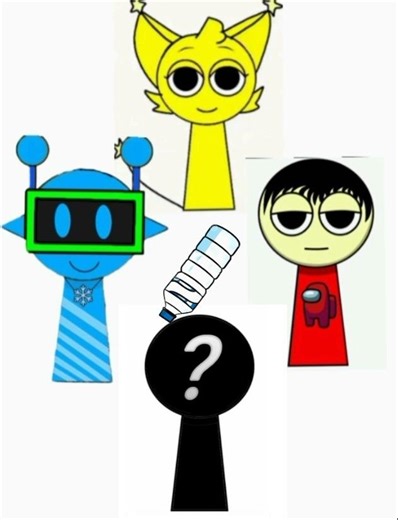 el juego de la botella versión Sprunkis OC x Blue 💙❔