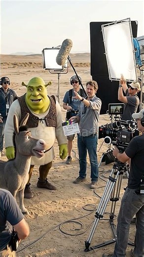 Do you want to see the behind-the-scenes of Shrek? 🧅🤯 #Shorts