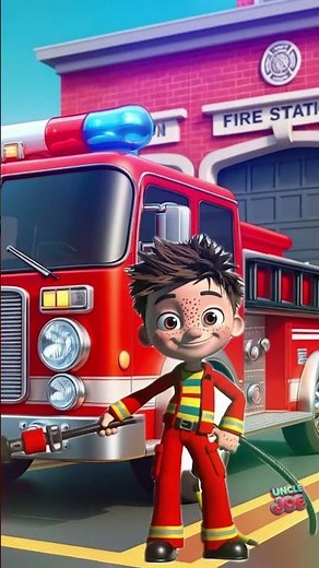 Firefighter Liam! 🚒 Fun Fire Truck Song for Kids! 🎶